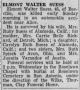 Obituary of Elmont Walter Suess