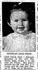Deborah Jean Stipe - One Year Old Deborah Jean Stipe - One Year Old