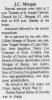 Obituary of Jancy Calvon 'J.C.' Morgan