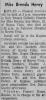 Obituary of Brenda Ann Henry Obituary of Brenda Ann Henry