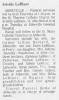 Obituary of Aristile LeBlanc