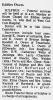 Obituary of Eddies Archie Owers
