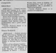 Obituary of Elmire LeBlanc Frederick