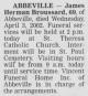 Death Notice of James Herman Broussard Death Notice of James Herman Broussard