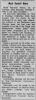 Obituary of Mark Randall Maloy