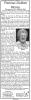 Obituary of Theresa Dubois Henry