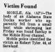 Victim Found
