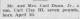 Birth Announcement of Carl Clay Dunn, III
