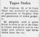 Tapes Stolen