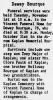 Obituary of Dewey Bourque