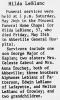 Obituary of Hilda LeBlanc