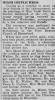 Marriage Announcement of Edward Gordon Goldsmith, Sr. and Violet Smith