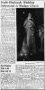 Marriage Announcement of James Brooks 'Jimmy' Snider and Ruby Ethel Blaskowsky