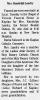Obituary of Beulah Dubois Landry