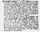 Obituary of Elise Claire Dubois Packard