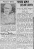 Obituary of Frances Viola 'Fannie' Campbell Houston