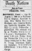 Obituary of Fount Dearing Brothers Obituary of Fount Dearing Brothers