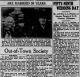 Lazarus Lafayette 'Lat' Houston and Frances Viola 'Fannie' Campbell Houston - 59th Wedding Anniversary Announcement