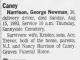 Obituary of George Newman Harrison Obituary of George Newman Harrison