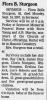 Obituary of Flora Belle Bryant Sturgeon Obituary of Flora Belle Bryant Sturgeon