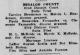 Divorce Record of Henry Lynn McBride, Jr. and Myrtle Claire Kennedy McBride