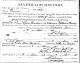 Marriage Record of Ross Leon Brisbon and Minnie Katherine Brewer