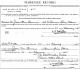 Marriage Record of Jessie Samuel 'Sam' German, Sr. and Florence Louise Lasley Marriage Record of Jessie Samuel 'Sam' German, Sr. and Florence Louise Lasley