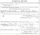 Marriage Record of Will Henry Abke and Cora Jane Greer
