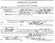 Marriage License of Roy Elvin Moore and Virginia Verna Vaughn
