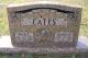 Headstone of Charles Cates and Willie 'Billie' Elfelda Coleman Cates