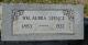 Headstone of William Aubrey Spence