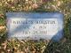 Headstone of Winnie Ruth Stuckey Houston