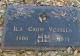 Headstone of Ila Ann Crow Vessels