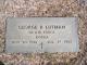 Headstone of George Burke Lutman