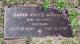 Headstone of David Reece Martin