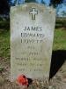 Headstone of PVT James Edward Lovett