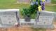 Headstone of Clyde Jackson 'Jack' Leachman and Hazel Laverne Hamilton Dalrymple Leachman
