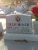 Headstone of Eula Ann Frederick Delhommer