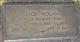 Footstone of Jack Joseph Nolan