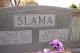 Headstone of Steve Edward Slama, Jr. and Kathryn A. Slama