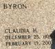 Crypt of Claudia Harrington Byron Crypt of Claudia Harrington Byron