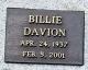 Crypt of Billie Yvonne Adams Davion
