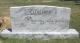 Headstone of Felix Odell Cleveland and Helen Ruth Wilcher Cleveland