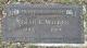 Headstone of Sarah Elizabeth Neilson Walker