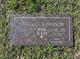 Headstone of Perry Lee Adkisson
