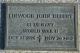 Footstone of Linwood John Hebert