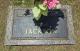 Headstone of Tommy Glyen 'Tom' Jackson and Regina Clay Guidry Jackson