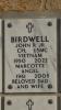 Crypt of John Roland Birdwell, Jr. and Angel Marcotte Birdwell