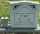 Headstone of Pauline Kinney Lewis