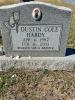 Headstone of Dustin Cole Hardy